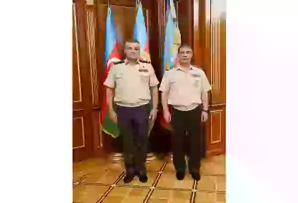 Закир Гасанов встретился с военнослужащими, которым присвоены высшие воинские звания (ФОТО)