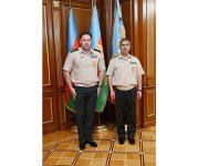 Закир Гасанов встретился с военнослужащими, которым присвоены высшие воинские звания (ФОТО)