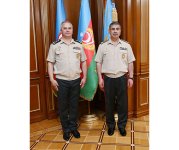Закир Гасанов встретился с военнослужащими, которым присвоены высшие воинские звания (ФОТО)