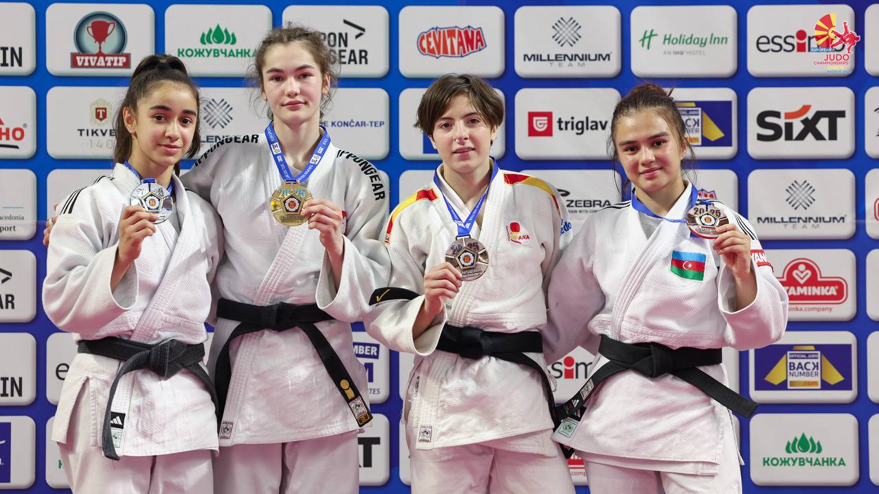 Азербайджанские дзюдоисты завоевали 6 медалей в первый день чемпионата Европы