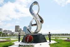 Руководство Минобороны Азербайджана посетило могилу общенационального лидера Гейдара Алиева и Парк Победы (ФОТО)