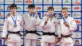 Азербайджанские дзюдоисты завоевали 6 медалей в первый день чемпионата Европы