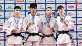 Азербайджанские дзюдоисты завоевали 6 медалей в первый день чемпионата Европы