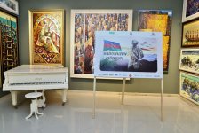 Состоялось открытие выставки, посвященной Дню Вооружённых сил Азербайджана (ФОТО)