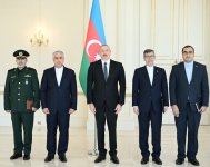 Президент Ильхам Алиев принял верительные грамоты новоназначенного посла Ирана  (ФОТО)