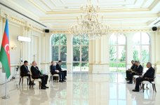 Президент Ильхам Алиев принял верительные грамоты новоназначенного посла Ирана  (ФОТО)