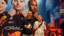 Брэд Питт, Льюис Хэмилтон и "Формула 1" в Баку – закрытый показ (ВИДЕО, ФОТО)