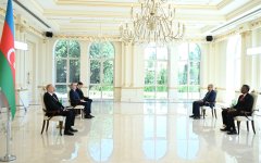 Президент Ильхам Алиев принял верительные грамоты новоназначенного посла Судана  (ФОТО/ВИДЕО)