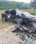 На дороге Гусар-Шахдаг столкнулись два автомобиля - есть пострадавшие (ФОТО)