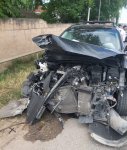 На дороге Гусар-Шахдаг столкнулись два автомобиля - есть пострадавшие (ФОТО)