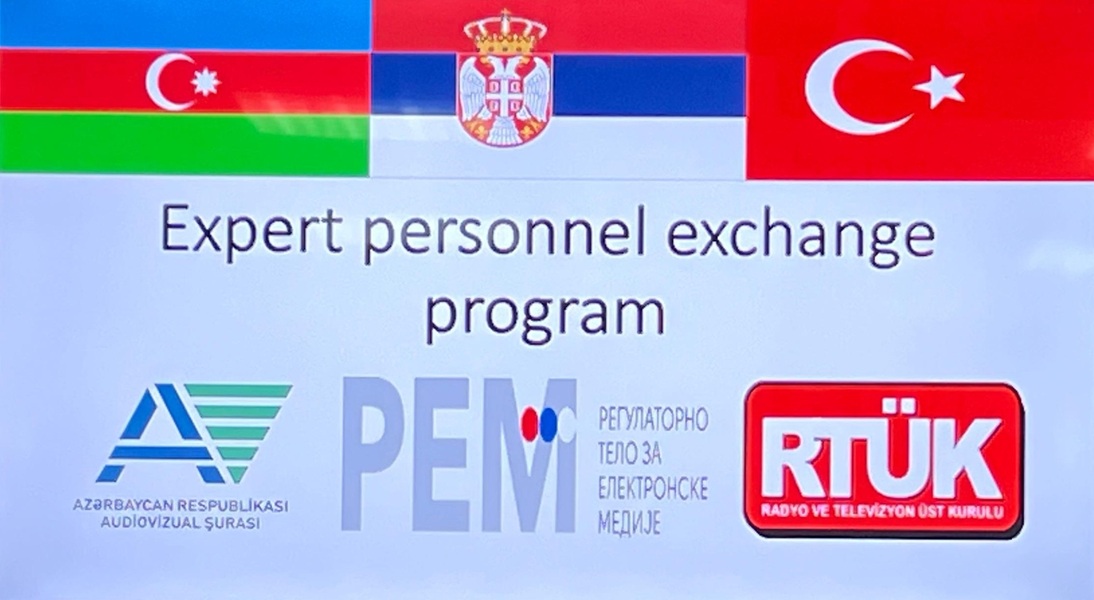 Азербайджан, Сербия и Турция запустили первую программу обмена опытом в сфере аудиовизуального регулирования