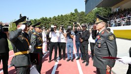В Военном институте имени Гейдара Алиева состоялась церемония выпуска (ФОТО/ВИДЕО)