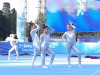 В Баку состоялась церемония открытия международного турнира «Гимнастика для всех» (ФОТО)