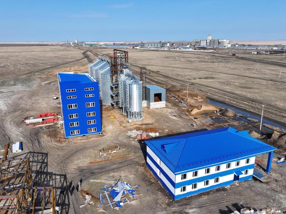 Kazakhstan launches modern grain processing plant in its Northern region