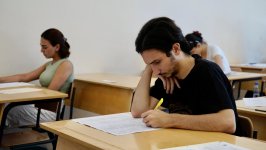 В Азербайджане прошел первый этап вступительного экзамена в резидентуру (ФОТО)