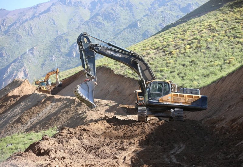 Kyrgyzstan nears completion of Lebedinovka-HPP-5 road reconstruction