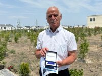 Очередная группа бывших вынужденных переселенцев прибыла в агдамское село Кенгерли  (ФОТО)