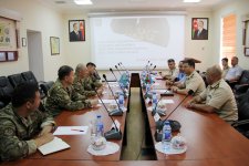 Военная делегация Казахстана ознакомилась с применением стандартов НАТО в армии Азербайджана (ФОТО)