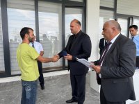 Очередная группа бывших вынужденных переселенцев прибыла в агдамское село Кенгерли  (ФОТО)