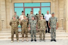 Военная делегация Казахстана ознакомилась с применением стандартов НАТО в армии Азербайджана (ФОТО)