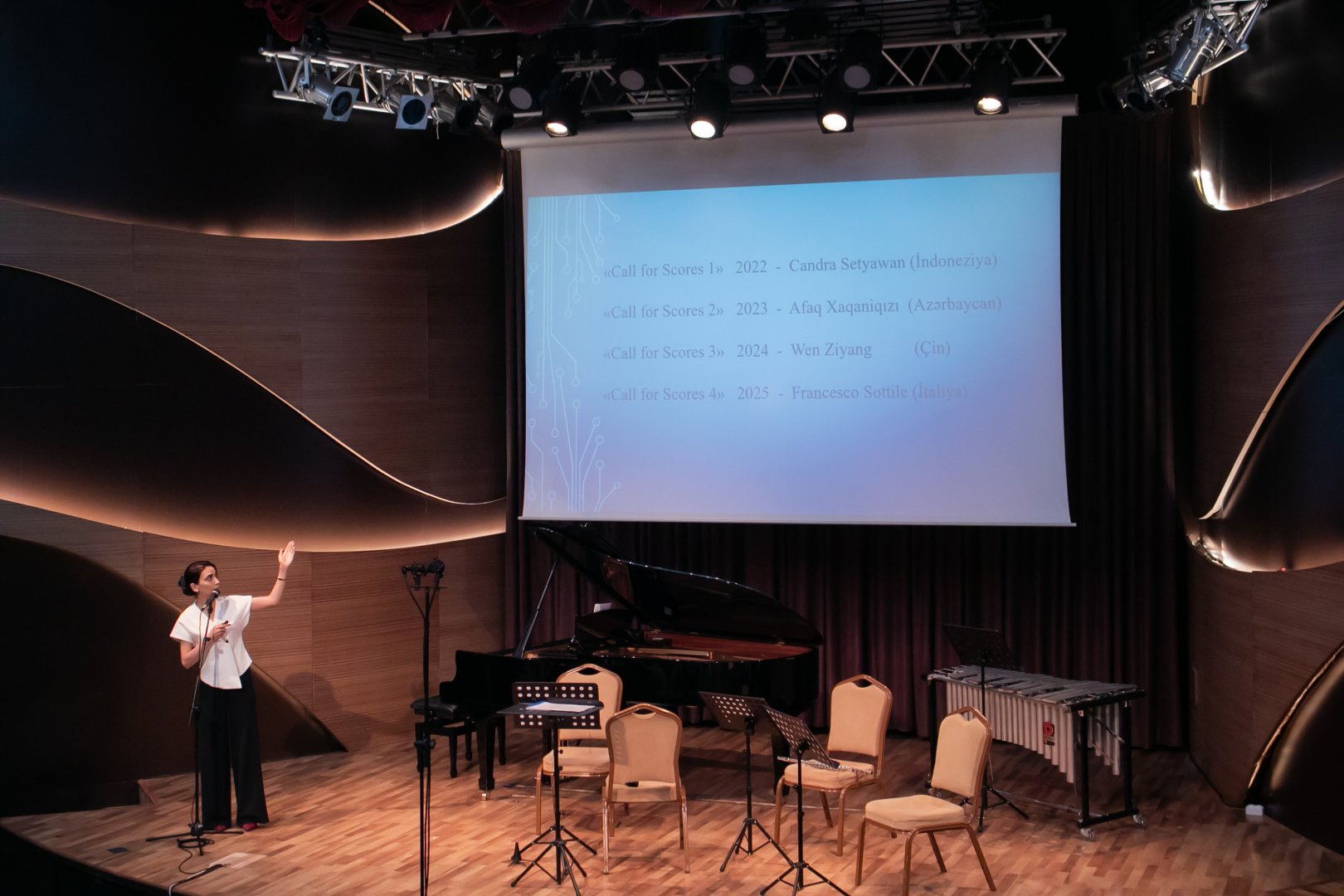 Call for Scores в Баку – музыка Италии, Китая, Греции (ФОТО)