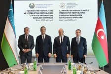Азербайджан и Узбекистан подписали документы по сотрудничеству в ряде сфер (ФОТО)