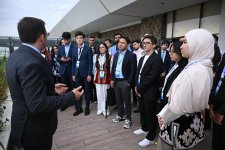 Делегация Молодежного форума ОЭС посетила город Агдам (ФОТО)