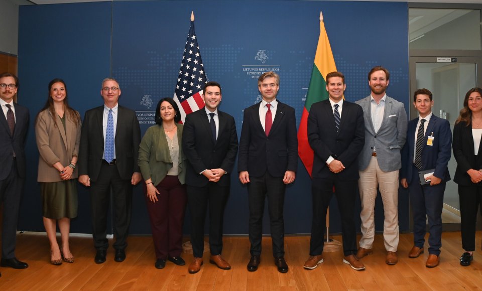 U.S. congressional delegation visits Lithuania for strategic security talks
