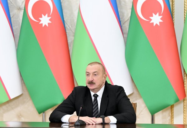 Президент Ильхам Алиев: Азербайджан и Узбекистан уже около года являются официальными союзниками (Полный текст заявления главы государства)