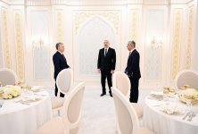 Президент Ильхам Алиев и Президент Шавкат Мирзиёев приняли участие в открытии нового здания посольства Узбекистана в Азербайджане (ФОТО/ВИДЕО)