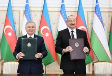 Состоялась церемония обмена документами, подписанными между Азербайджаном и Узбекистаном (ФОТО/ВИДЕО)