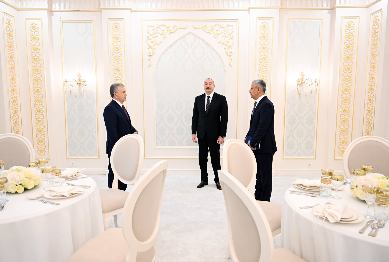 Президент Ильхам Алиев и Президент Шавкат Мирзиёев приняли участие в открытии нового здания посольства Узбекистана в Азербайджане (ФОТО/ВИДЕО)