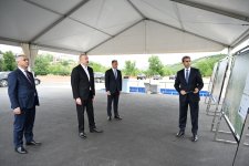Президент Ильхам Алиев заложил фундамент Ханкендинского железнодорожного и автовокзального комплекса (ФОТО/ВИДЕО)