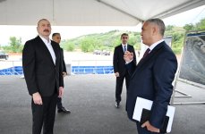 Президент Ильхам Алиев заложил фундамент Ханкендинского железнодорожного и автовокзального комплекса (ФОТО/ВИДЕО)