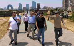 Марокканские журналисты находятся с визитом в Азербайджане (ФОТО)