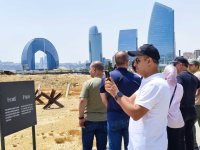 Марокканские журналисты находятся с визитом в Азербайджане (ФОТО)