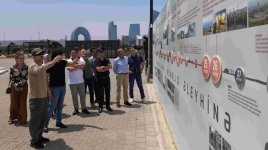Марокканские журналисты находятся с визитом в Азербайджане (ФОТО)