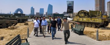 Марокканские журналисты находятся с визитом в Азербайджане (ФОТО)