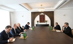 Президент Ильхам Алиев принял в Ханкенди заместителя председателя Кабинета министров Туркменистана (ФОТО/ВИДЕО)