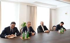 Президент Ильхам Алиев принял в Ханкенди заместителя председателя Кабинета министров Туркменистана (ФОТО/ВИДЕО)