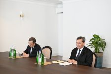 Президент Ильхам Алиев принял в Ханкенди заместителя председателя Кабинета министров Туркменистана (ФОТО/ВИДЕО)