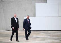 Президент Ильхам Алиев ознакомился с проводимыми строительными работами в Парке Победы в Ханкенди (ФОТО/ВИДЕО)