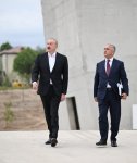Президент Ильхам Алиев ознакомился с проводимыми строительными работами в Парке Победы в Ханкенди (ФОТО/ВИДЕО)