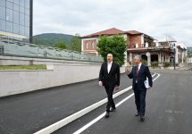 Президент Ильхам Алиев принял участие в открытии бизнес-центра «Ханкенди» (ФОТО/ВИДЕО)