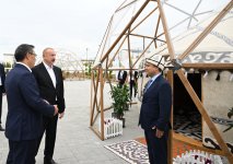 Президент Ильхам Алиев и Президент Садыр Жапаров приняли участие в открытии 1-го этапа села Хыдырлы Агдамского района (ФОТО/ВИДЕО)