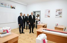 Президент Ильхам Алиев и Президент Садыр Жапаров приняли участие в открытии 1-го этапа села Хыдырлы Агдамского района (ФОТО/ВИДЕО)