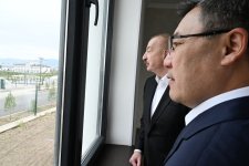 Президент Ильхам Алиев и Президент Садыр Жапаров приняли участие в открытии 1-го этапа села Хыдырлы Агдамского района (ФОТО/ВИДЕО)