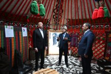 Президент Ильхам Алиев и Президент Садыр Жапаров приняли участие в открытии 1-го этапа села Хыдырлы Агдамского района (ФОТО/ВИДЕО)