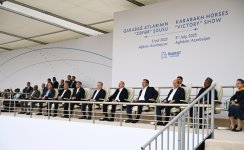 Президент Ильхам Алиев и участники 17-го Саммита ОЭС посмотрели шоу карабахских скакунов «Победа» в комплексе «Имарет» в Агдаме (ФОТО/ВИДЕО)
