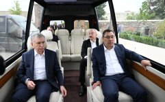 Президент Ильхам Алиев и участники 17-го Саммита ОЭС посмотрели шоу карабахских скакунов «Победа» в комплексе «Имарет» в Агдаме (ФОТО/ВИДЕО)